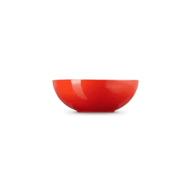 Le Creuset saladeschaal 2,2 liter ø 24 cm aardewerk kersrood