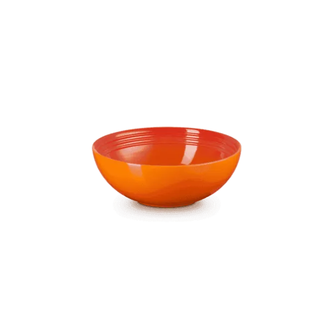 Le Creuset saladeschaal 2,2 liter ø 24 cm aardewerk vulcanique