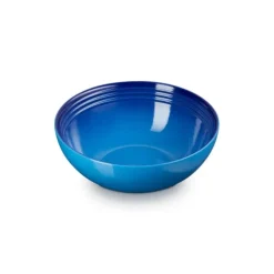 Le Creuset saladeschaal 2,2 liter ø 24 cm aardewerk Azure