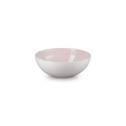 Le Creuset saladeschaal 2,2 liter ø 24 cm aardewerk Shell Pink