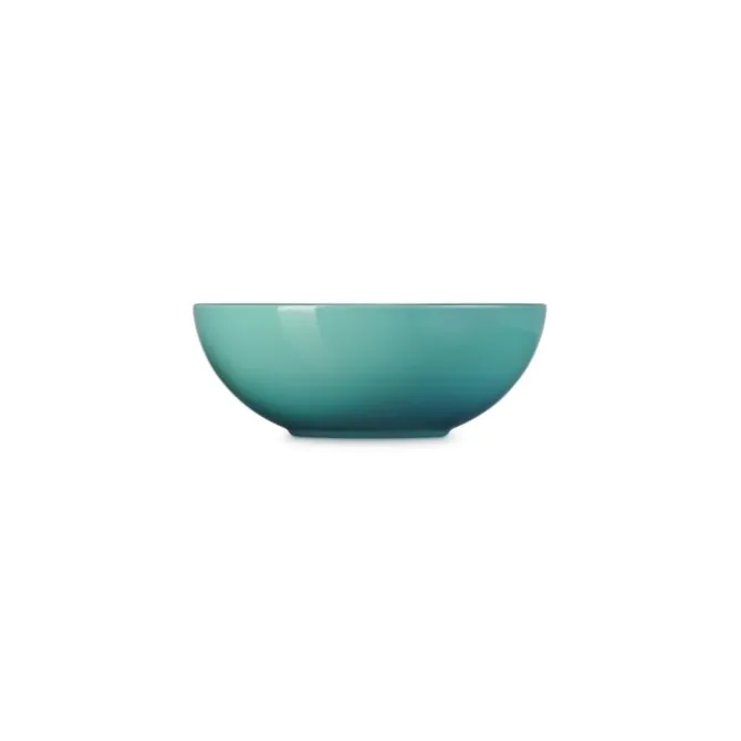 Le Creuset saladeschaal 2,2 liter ø 24 cm aardewerk Bleu Riv