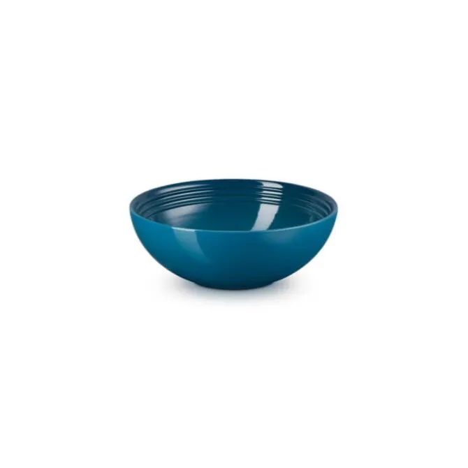 Le Creuset saladeschaal 2,2 liter ø 24 cm aardewerk Deep Teal