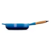 Le Creuset sauteerpan rond met open greep ø 28 cm gietijzer Azure