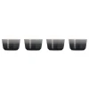 Le Creuset schaaltje 100 ml ø 7,8 cm aardewerk Flint 4 stuks