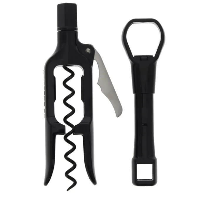 Le Creuset Screwpull PM-100 kurkentrekker kunststof zwart