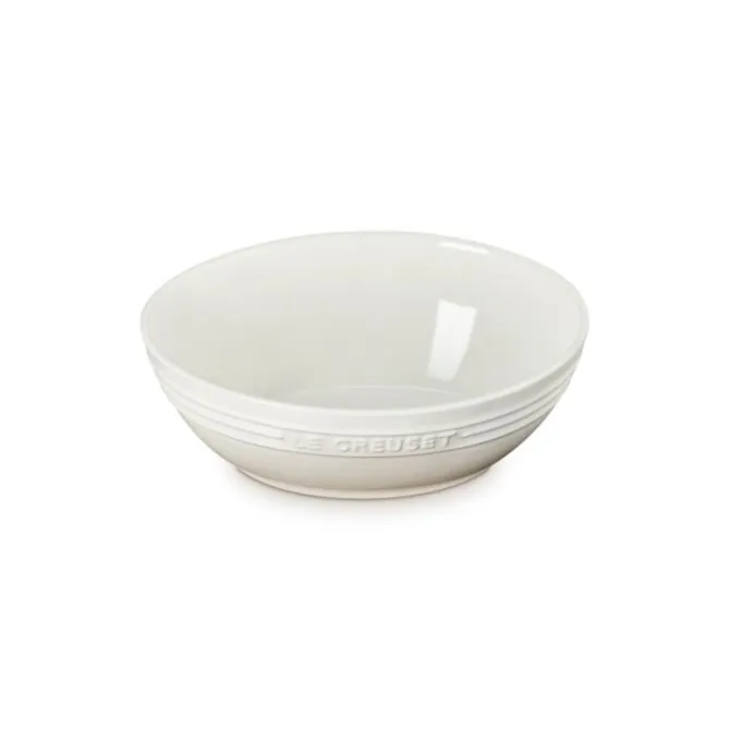 Le Creuset serveerschaal ovaal 29 cm aardewerk Meringue