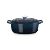 Le Creuset Signature braadpan ovaal 6,3 liter ø 31 cm gietijzer Nuit