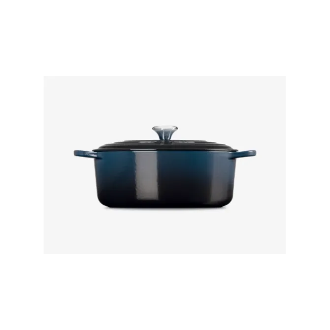 Le Creuset Signature braadpan ovaal 6,3 liter ø 31 cm gietijzer Nuit