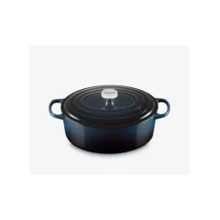 Le Creuset Signature braadpan ovaal 6,3 liter ø 31 cm gietijzer Nuit