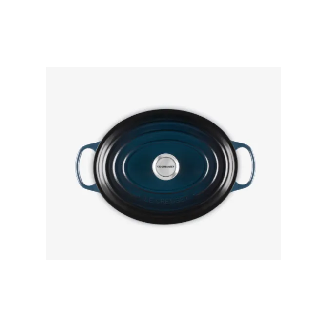 Le Creuset Signature braadpan ovaal 6,3 liter ø 31 cm gietijzer Nuit