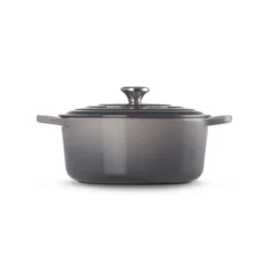 Le Creuset Signature braadpan 4,2 liter ø 24 cm gietijzer Flint