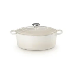 Le Creuset Signature braadpan ovaal 4,7 liter ø 29 cm gietijzer Flint