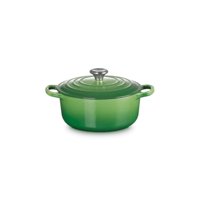 Le Creuset Signature braadpan 2,4 liter ø 20 cm gietijzer bamboo