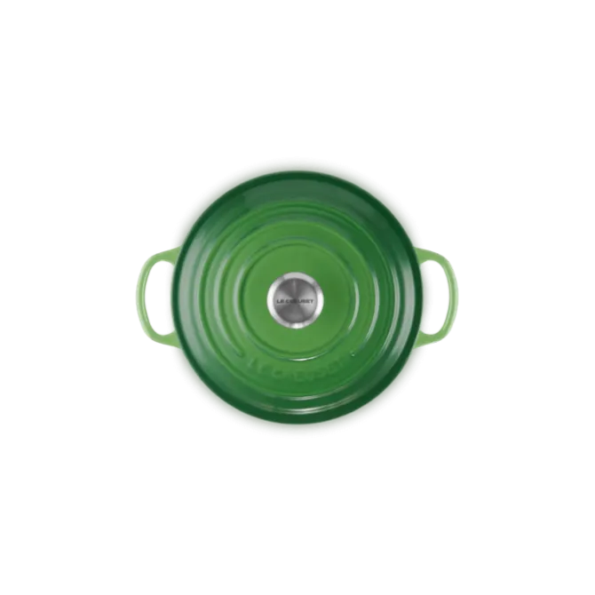 Le Creuset Signature braadpan 2,4 liter ø 20 cm gietijzer bamboo