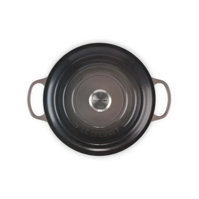 Le Creuset Signature braadpan 2,4 liter ø 20 cm gietijzer Flint