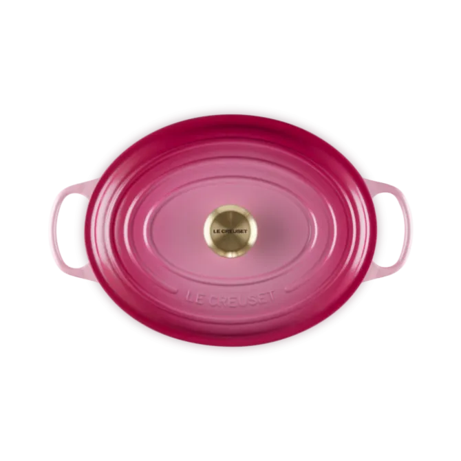 Le Creuset Signature braadpan ovaal 6,3 liter ø 31 cm gietijzer Berry