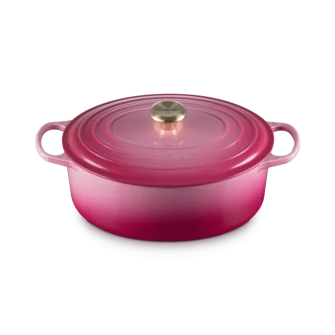Le Creuset Signature braadpan ovaal 6,3 liter ø 31 cm gietijzer Berry