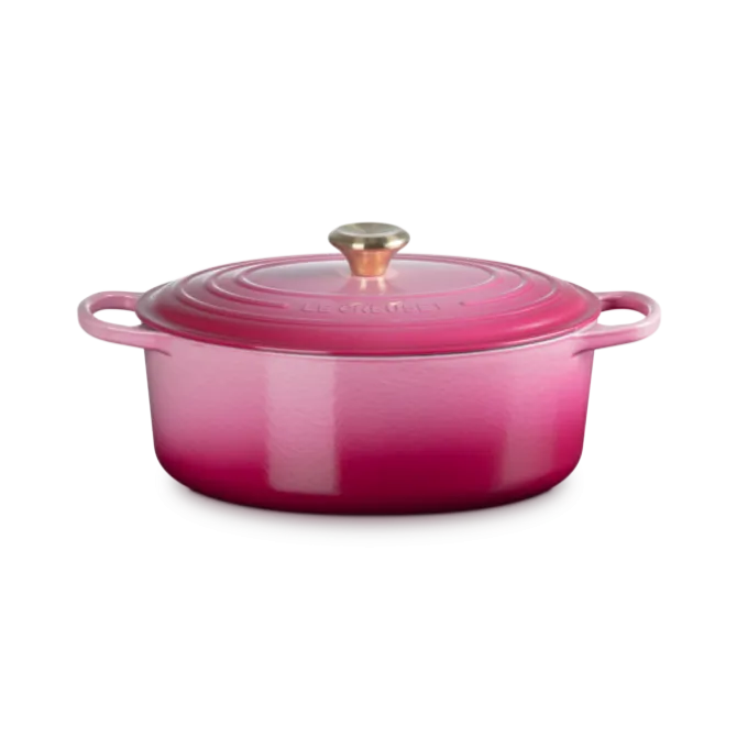 Le Creuset Signature braadpan ovaal 6,3 liter ø 31 cm gietijzer Berry