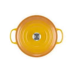Le Creuset Signature braadpan 4,2 liter ø 24 cm gietijzer Sea Salt