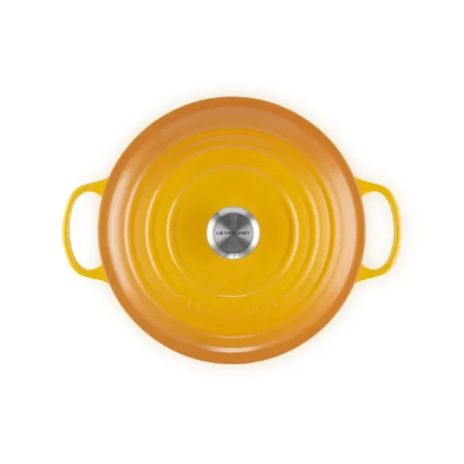 Le Creuset Signature braadpan 4,2 liter ø 24 cm gietijzer Sea Salt
