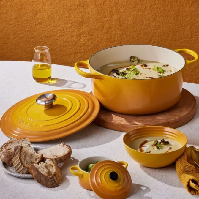Le Creuset Signature braadpan 4,2 liter ø 24 cm gietijzer Sea Salt