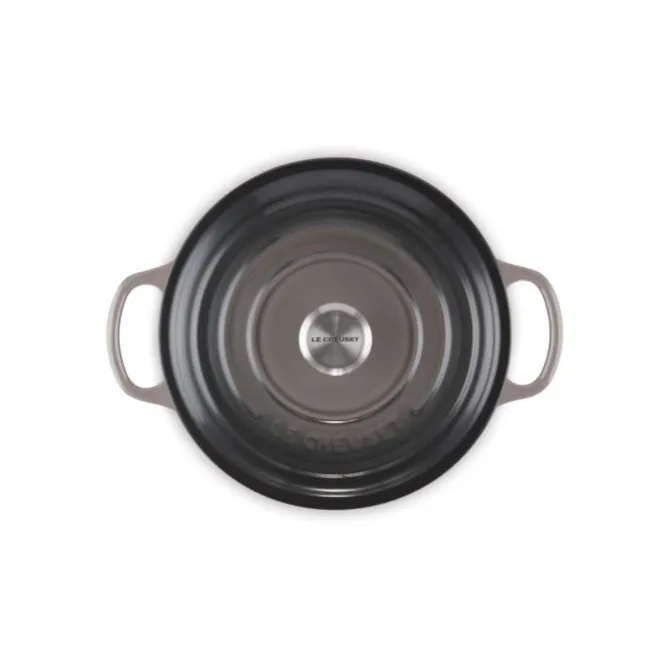 Le Creuset Signature braadpan 3,3 liter ø 22 cm gietijzer Flint