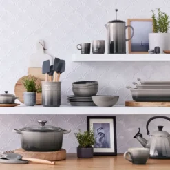 Le Creuset Signature braadpan 3,3 liter ø 22 cm gietijzer Flint