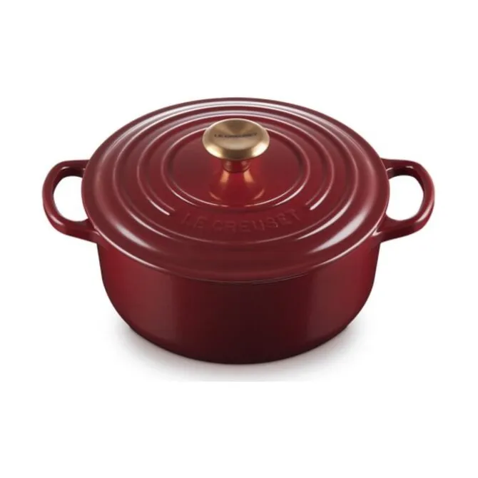 Le Creuset Signature braadpan 3,3 liter ø 22 cm gietijzer Azure