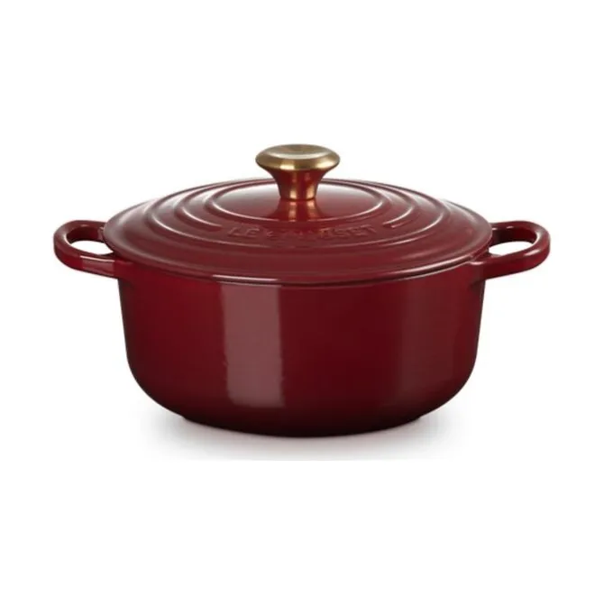 Le Creuset Signature braadpan 3,3 liter ø 22 cm gietijzer Azure