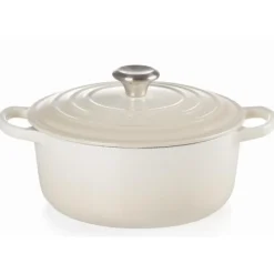 Le Creuset Signature braadpan 5,3 liter ø 26 cm gietijzer meringue