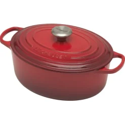 Le Creuset Signature braadpan ovaal 14,8 liter ø 40 cm gietijzer kersrood