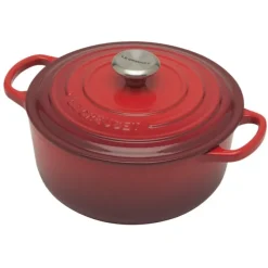 Le Creuset Signature braadpan 2,4 liter ø 20 cm gietijzer kersrood
