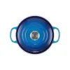 Le Creuset Signature braadpan 6,7 liter ø 28 cm gietijzer Azure