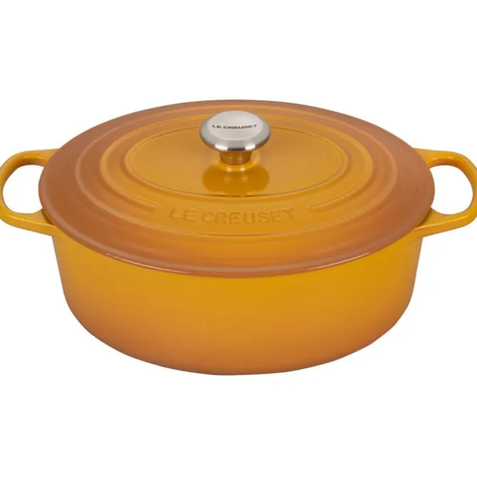 Le Creuset Signature braadpan ovaal 6,3 liter ø 31 cm gietijzer Nectar