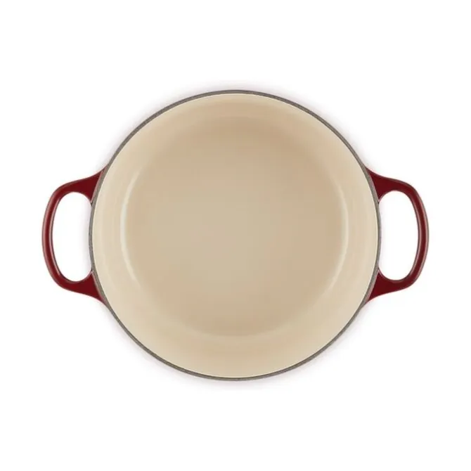Le Creuset Signature braadpan 4,2 liter ø 24 cm gietijzer Rhône
