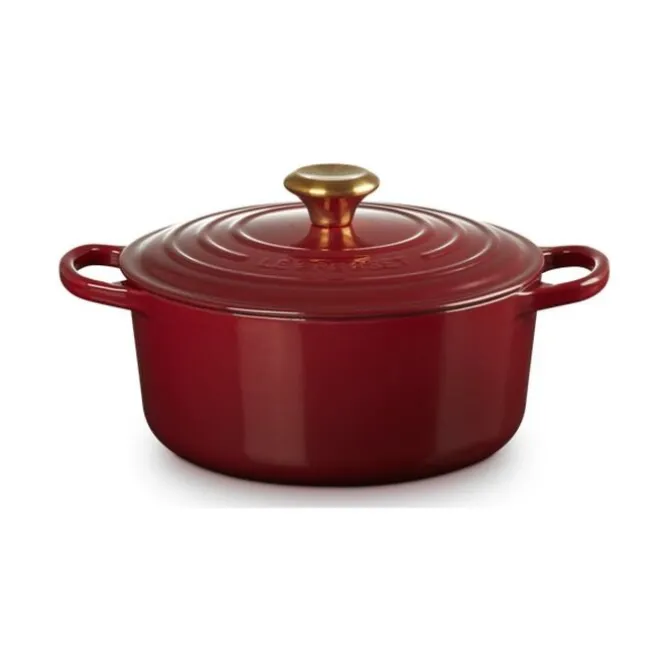 Le Creuset Signature braadpan 4,2 liter ø 24 cm gietijzer Rhône