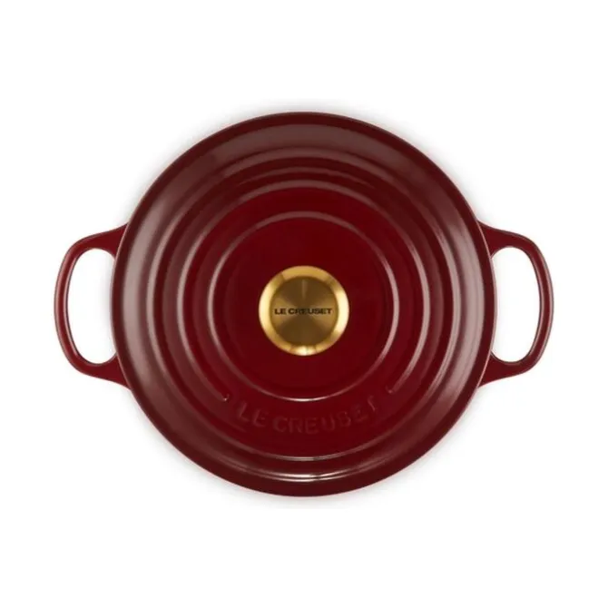 Le Creuset Signature braadpan 4,2 liter ø 24 cm gietijzer Rhône