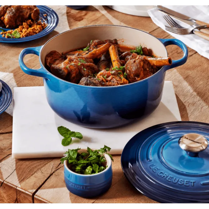 Le Creuset Signature braadpan 4,2 liter ø 24 cm gietijzer Azure