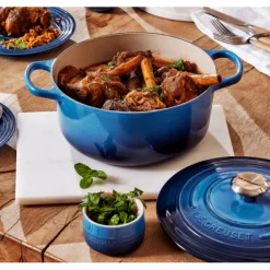 Le Creuset Signature braadpan 2,4 liter ø 20 cm gietijzer Deep Teal
