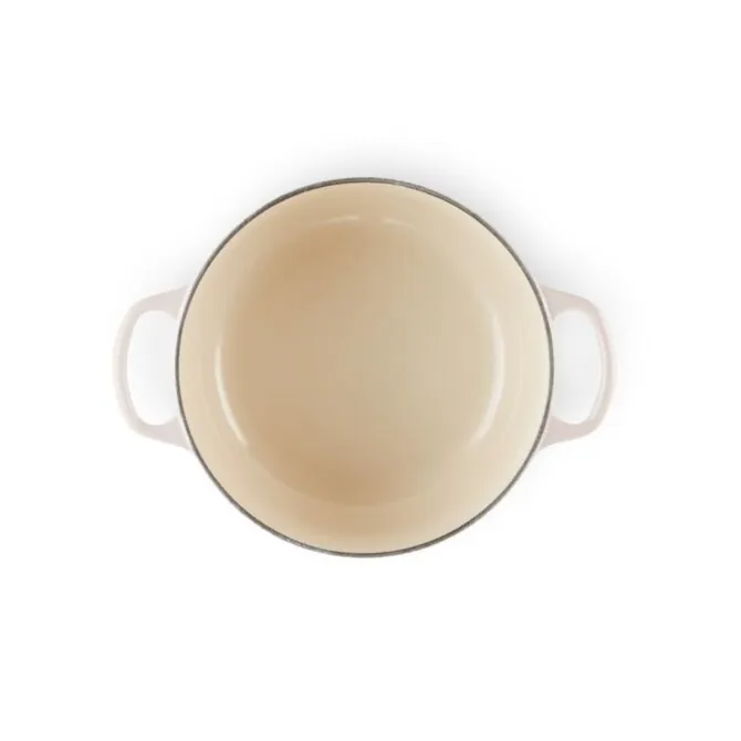 Le Creuset Signature braadpan 2,4 liter ø 20 cm gietijzer Shell Pink