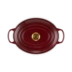 Le Creuset Signature braadpan ovaal 6,3 liter ø 31 cm gietijzer Rhône