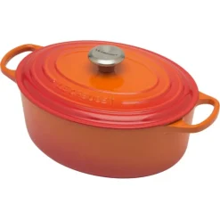 Le Creuset Signature braadpan ovaal 4,7 liter ø 29 cm gietijzer vulcanique
