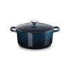 Le Creuset Signature braadpan ovaal 6,3 liter ø 31 cm gietijzer Bleu Riviera
