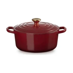 Le Creuset Signature braadpan 3,3 liter ø 22 cm gietijzer Rhône