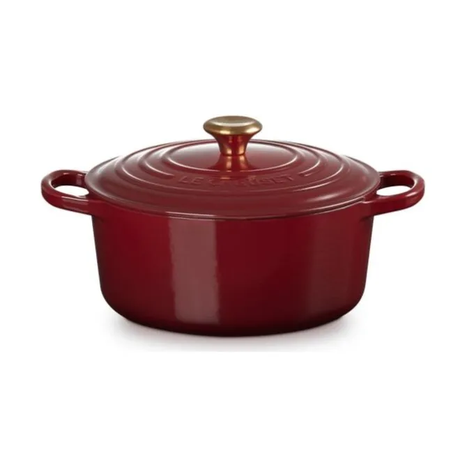 Le Creuset Signature braadpan 3,3 liter ø 22 cm gietijzer Rhône