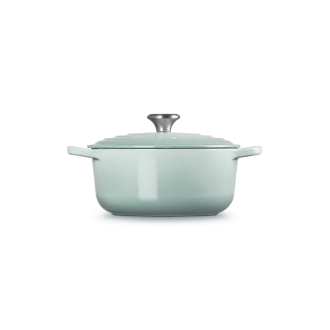 Le Creuset Signature braadpan 2,4 liter ø 20 cm gietijzer Sea Salt