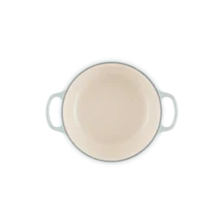 Le Creuset Signature braadpan 2,4 liter ø 20 cm gietijzer Sea Salt