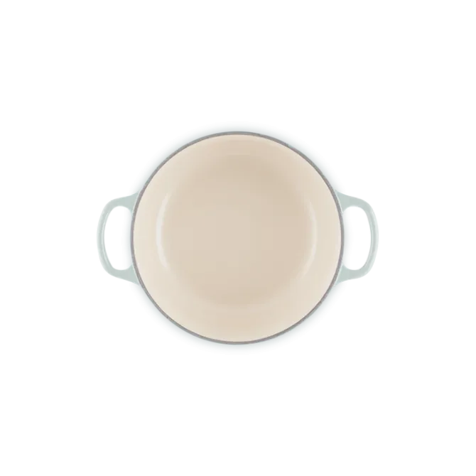 Le Creuset Signature braadpan 2,4 liter ø 20 cm gietijzer Sea Salt