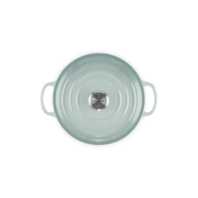 Le Creuset Signature braadpan 2,4 liter ø 20 cm gietijzer Sea Salt