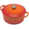 Le Creuset Signature braadpan 3,3 liter ø 22 cm gietijzer vulcanique